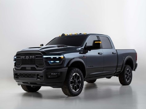 Появились первые изображения обновленных пикапов Ram 2500 и Ram 3500