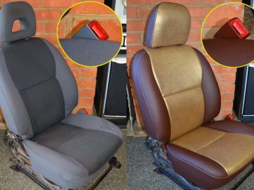 Ремонт водительского и пассажирского сиденья своими руками: способы реставрации подушек и подходящие материалы